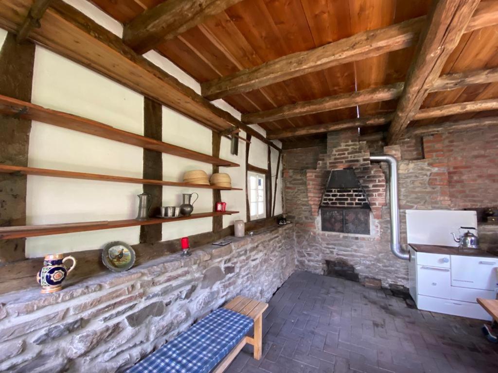 Ferienwohnung Am Alten Backhaus Бад-Берлебурґ Екстер'єр фото
